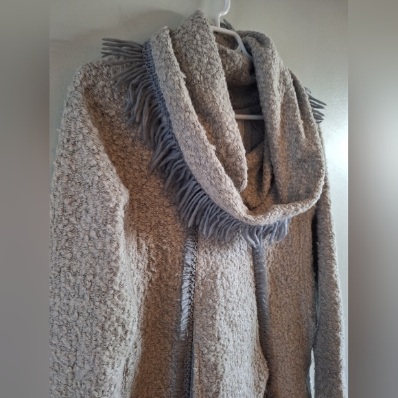 Anthropologie Angel of the North Cowl neck Sweater M - Picture 6 of 11